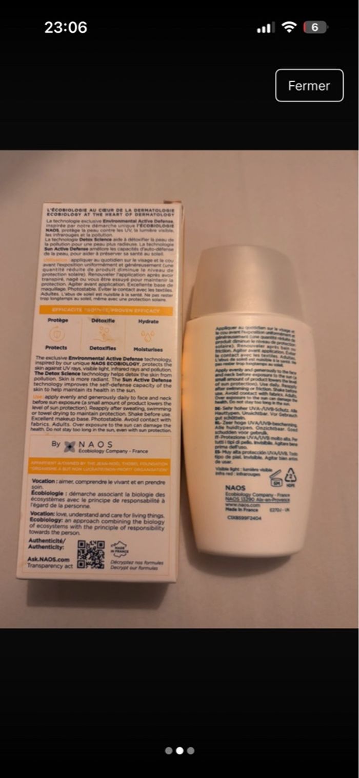 Crème solaire Bioderma - photo numéro 2