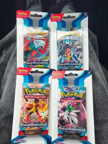 Art set booster blister ev4 faille paradoxe scelle en français 