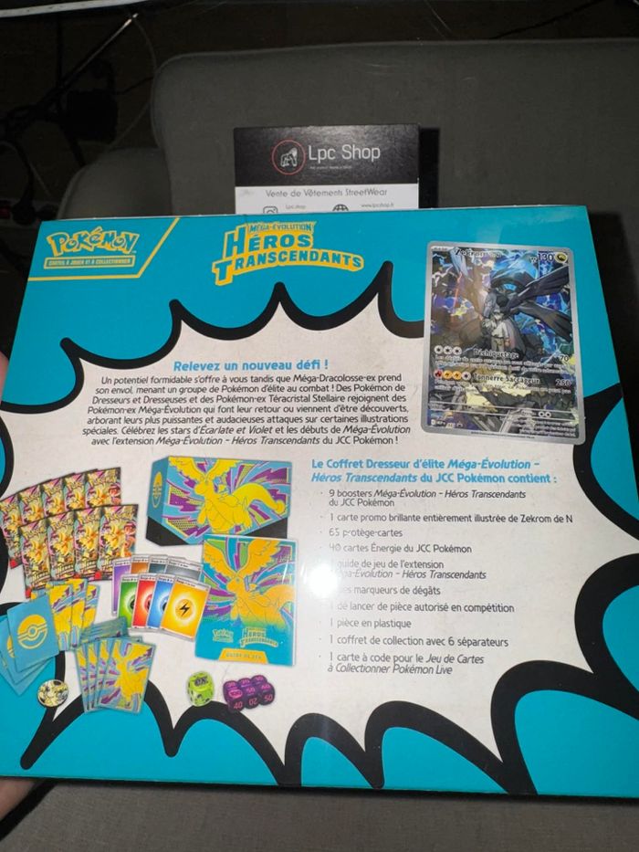 POKÉMON - COFFRET DRESSEUR D’ÉLITE - ME2.5 MÉGA DRACOLOSSE - FR & MICRO DÉFAUT SCELLAGE - photo numéro 2