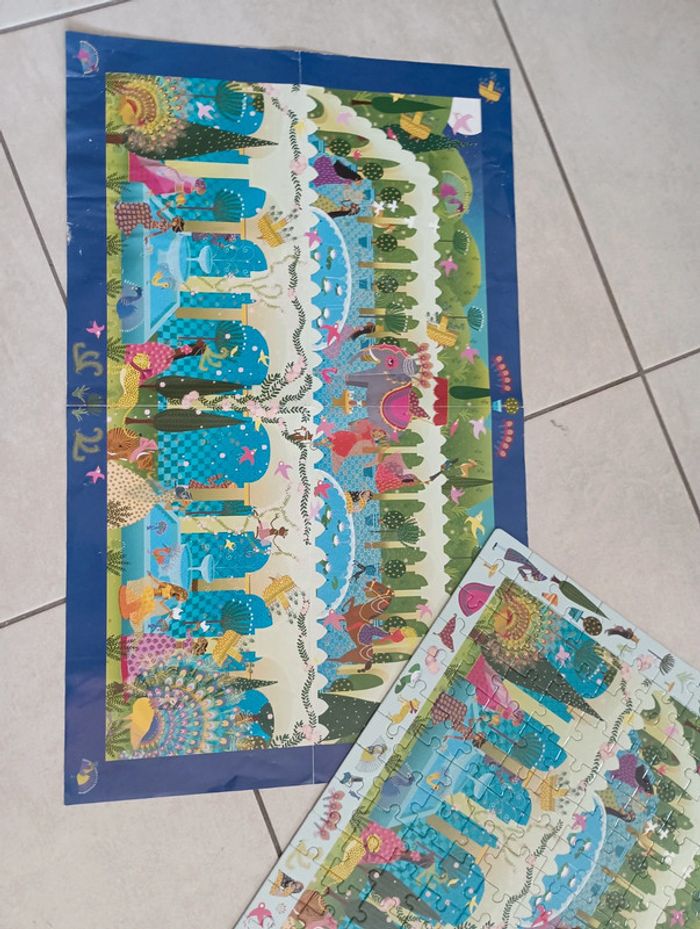 Joli puzzle d'observation 200 pièces de Djeco - photo numéro 3