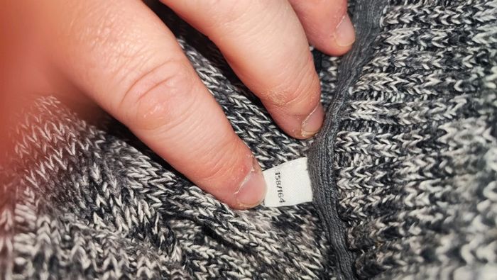 Pull gris chiné - photo numéro 2