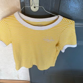 T shirt femme de marque hollister
