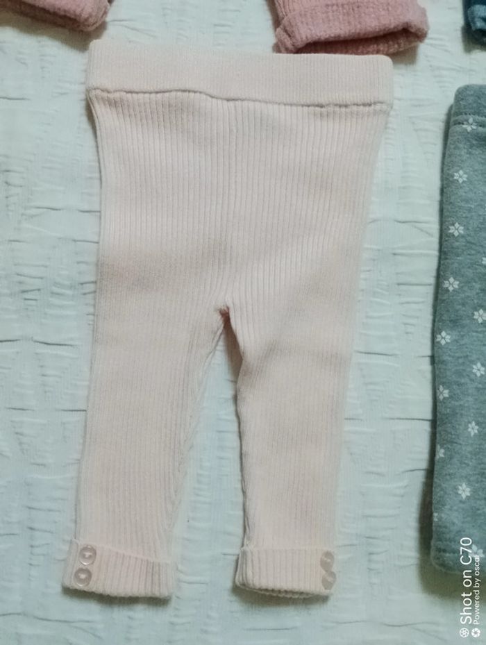 Lot 4 leggings jeggings 3 mois Disney Minnie - photo numéro 3