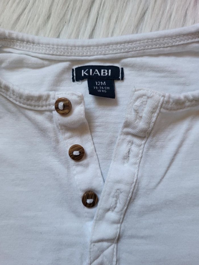 T-shirt manches longues 12mois kiabi - photo numéro 2