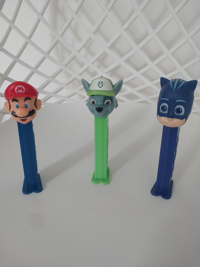 Distributeurs Pez lot de 3