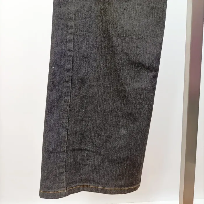Jean noir Bubu Jeans brodé – Taille 40 A721 - photo numéro 13