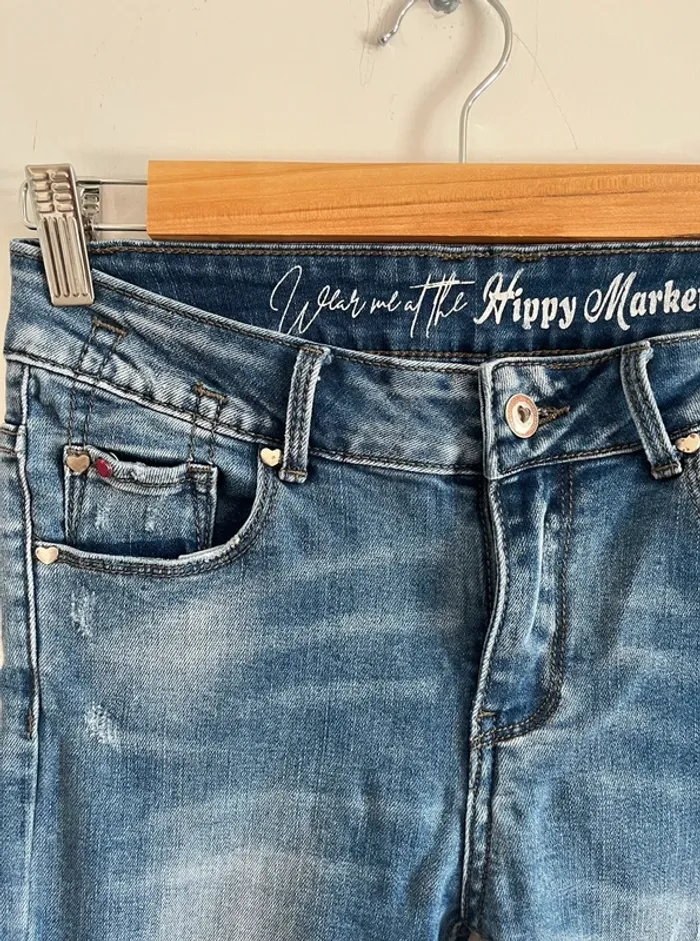 Jean skinny bleu - photo numéro 2