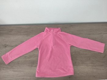 Sous pull polaire rose tex kids 3/4 ans