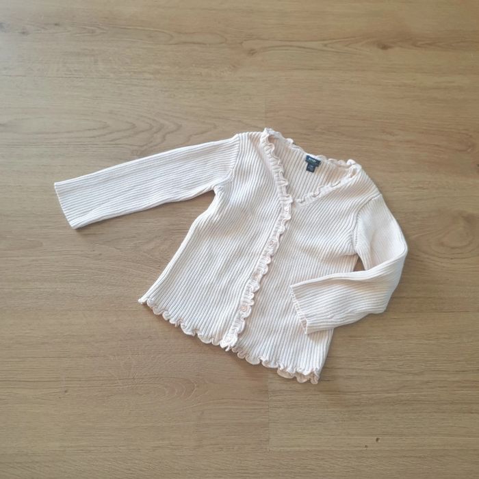 🩷 Gilet mailles côtelée mois Kiabi #emyfleury_24moisfille - photo numéro 4