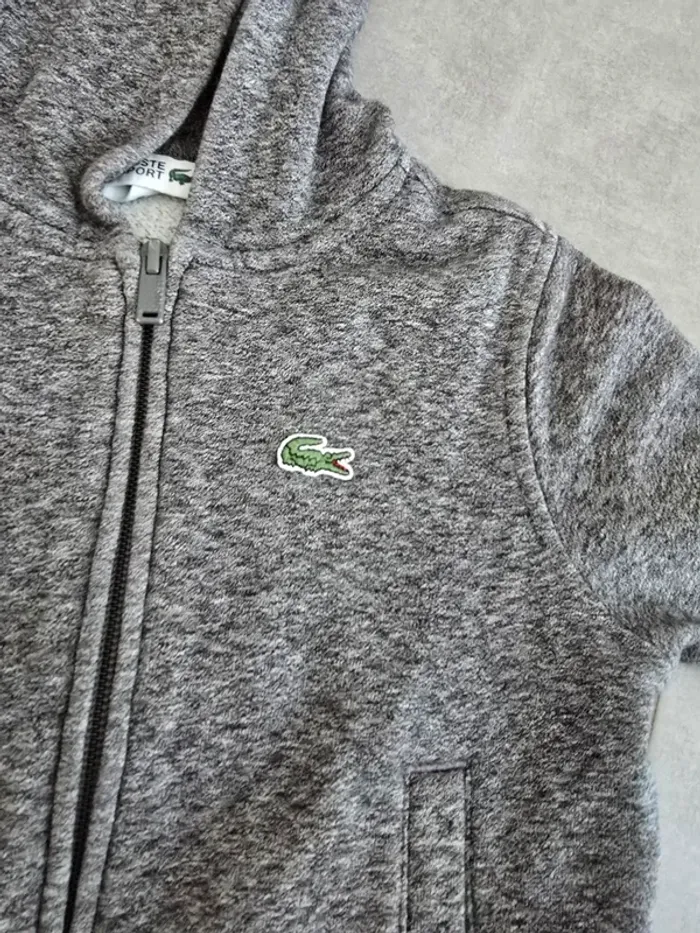 Veste gris Lacoste - photo numéro 3