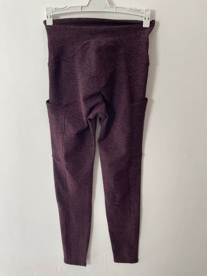 👖 Legging bordeaux femme – Taille XS – Neuf jamais porté avec poche cuisse - photo numéro 4