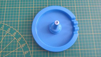 Pataugeoire bleue 30251283 + support système X 30251293 pièce détachée Playmobil #E33