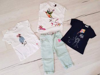 Ensemble 4 pièces fille 12mois catimini lulu