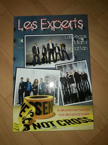 Livre série Les Experts