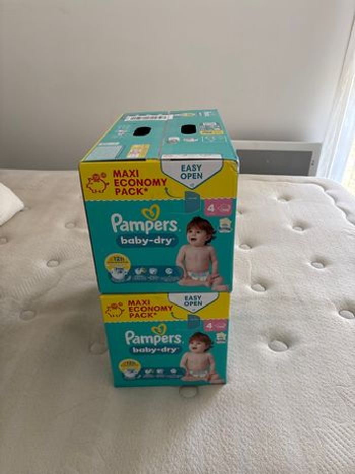 216 couches Pampers baby dry taille 4 - photo numéro 2