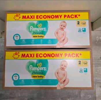 🍼 Pampers Harmonie – Taille 2 (4–10 kg) – Lot 2x104 couches – Neuf