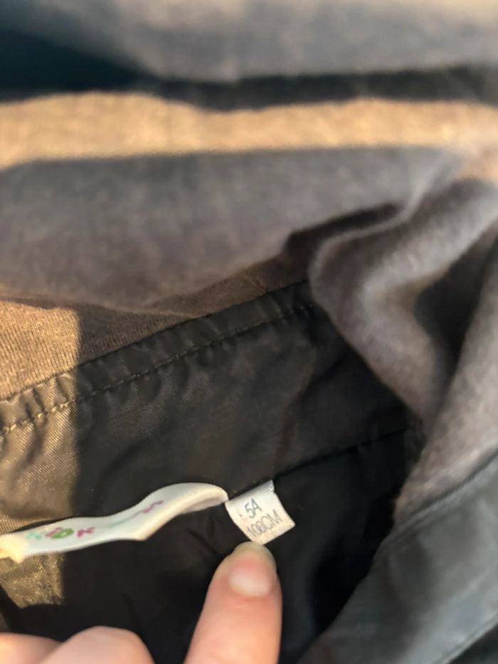 Veste imperméable grise garçon Kiabi 5 ans - photo numéro 2