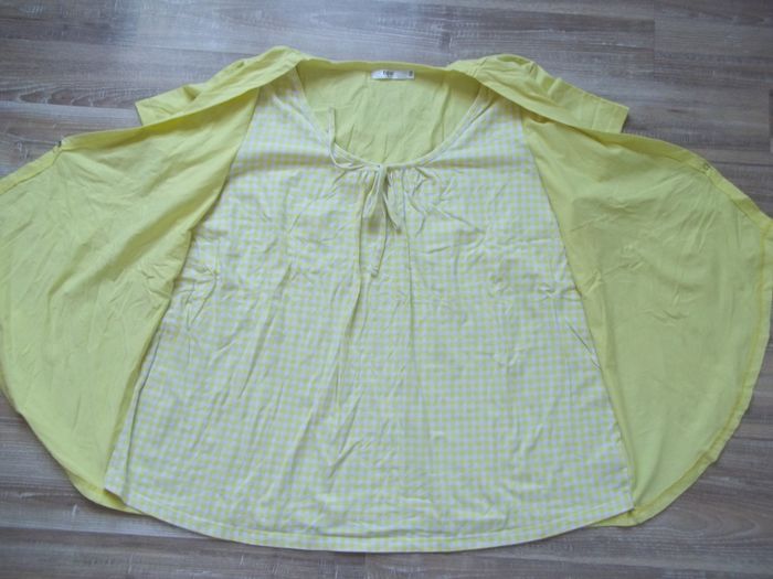 T-shirt 2 en 1 large jaune Bonprix Sélection 48/50 - photo numéro 2