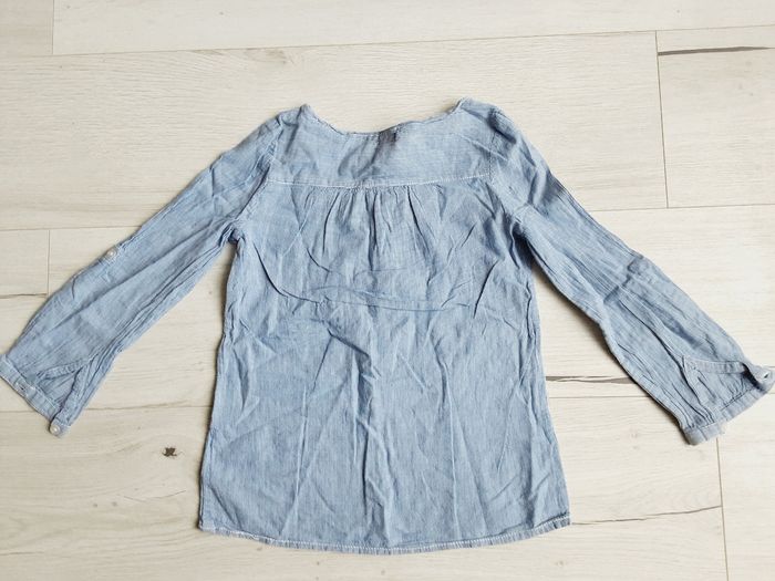 Vêtement fille chemise tunique rayée Kiabi 6 ans - photo numéro 3