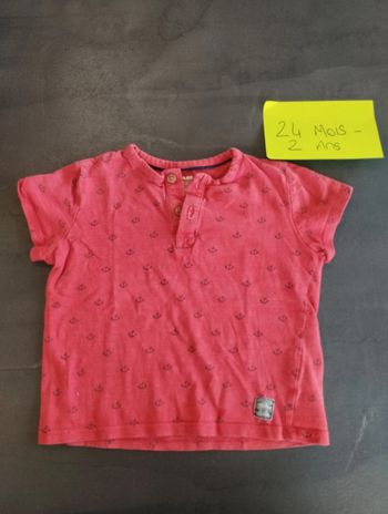 T-shirt manches courtes Kiabi 2 ans