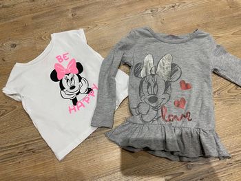 Lot de 2 t shirts Minnie