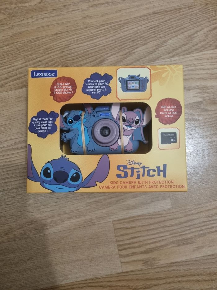 Stitch  kids caméra  pour enfant avec projection