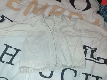 Gilet pailleté 9 mois