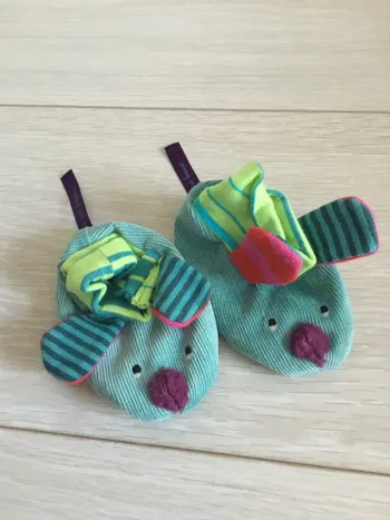 Chausson bébé naissance moulin Roty neufs 0-3 mois