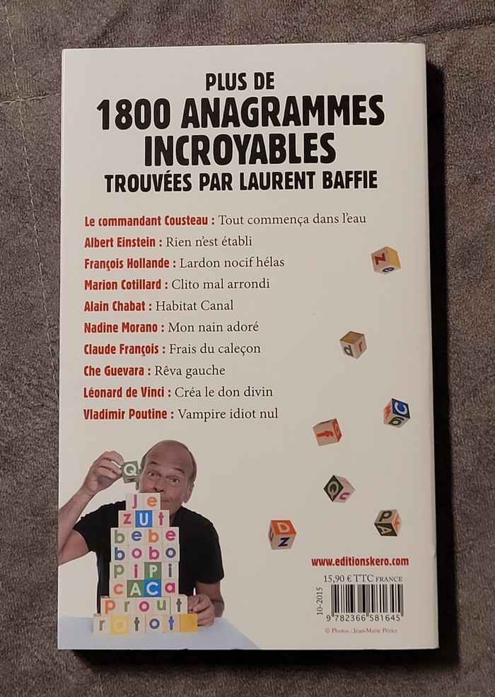 Dictionnaire des noms propres (ou presque !) Laurent Baffie - photo numéro 2