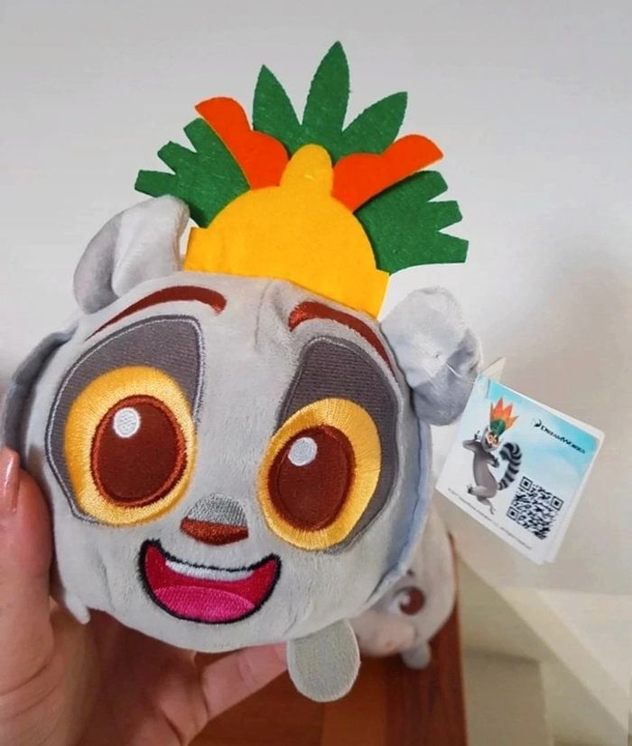 Peluche Lémurien de Madagascar dreamworks