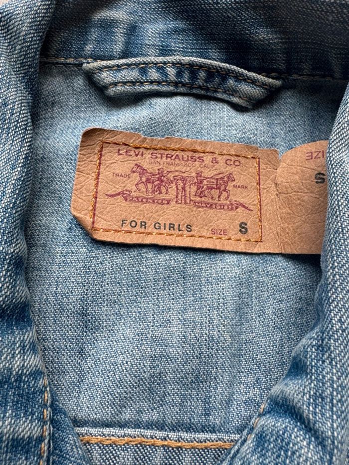Veste en jeans Levi’s taille s - photo numéro 2