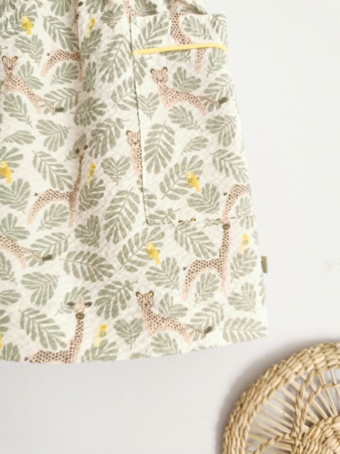 Robe d'été et bloomer savane Obaïbi 6 Mois - photo numéro 4