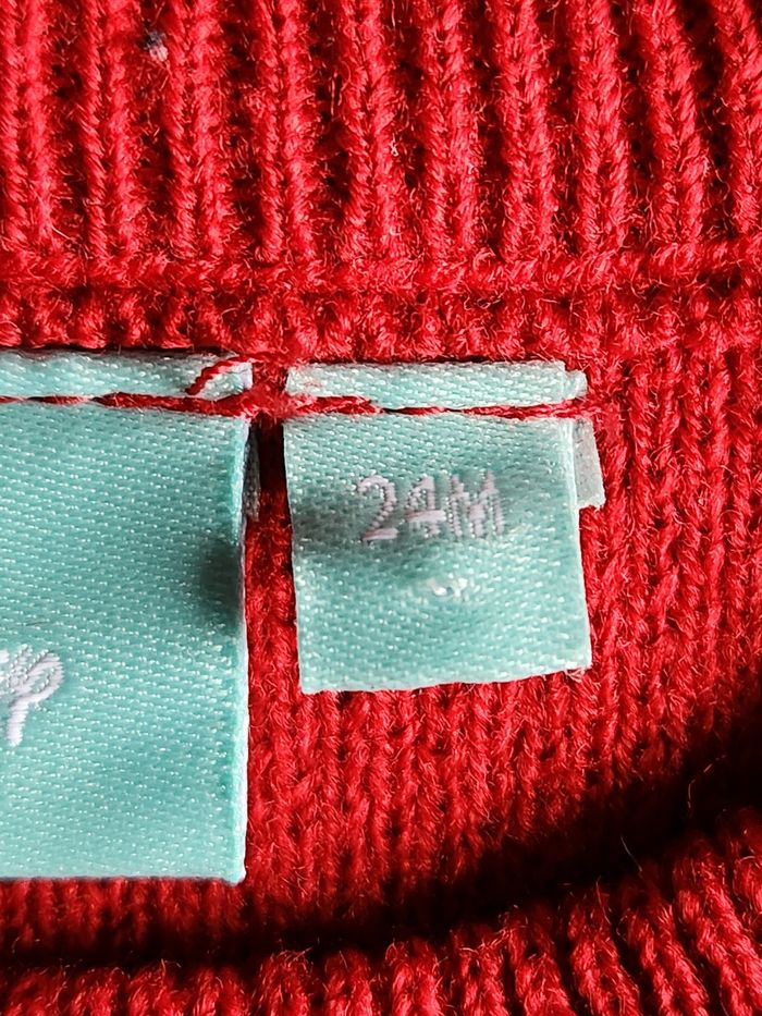 Pull Mickey disney Noël 24 mois - photo numéro 3