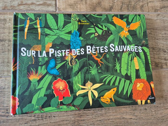 Livre sur la piste des bêtes sauvages Sam Brewster