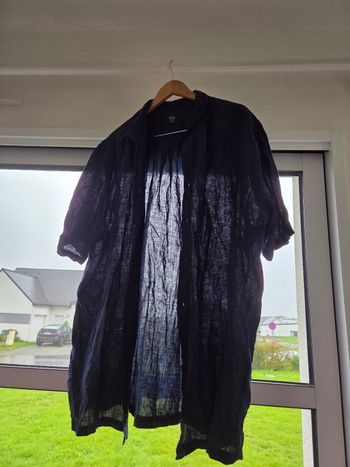 Chemisette bleu foncé