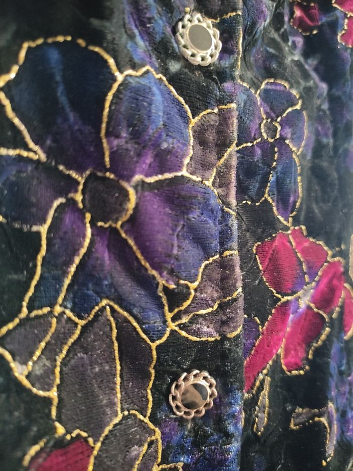 Veste en velours vintage - photo numéro 5