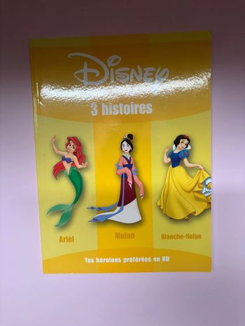 Disney princesses 3 histoires en BD