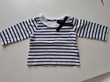 Haut Jacadi fille taille 6 mois