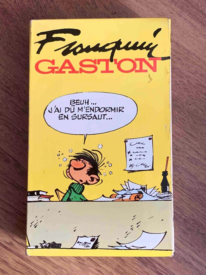Ancien coffret 5 volumes de Gaston Lagaffe