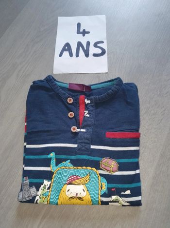 Maillot t-shirt 4ans
