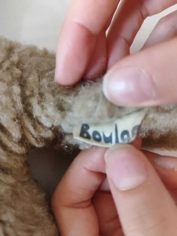 Peluche ourson ours nounours boulgom - photo numéro 6