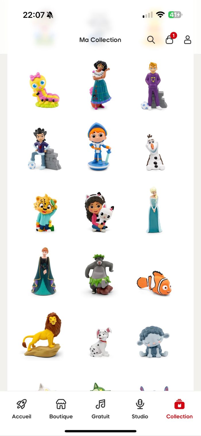 Figurines tonies France
