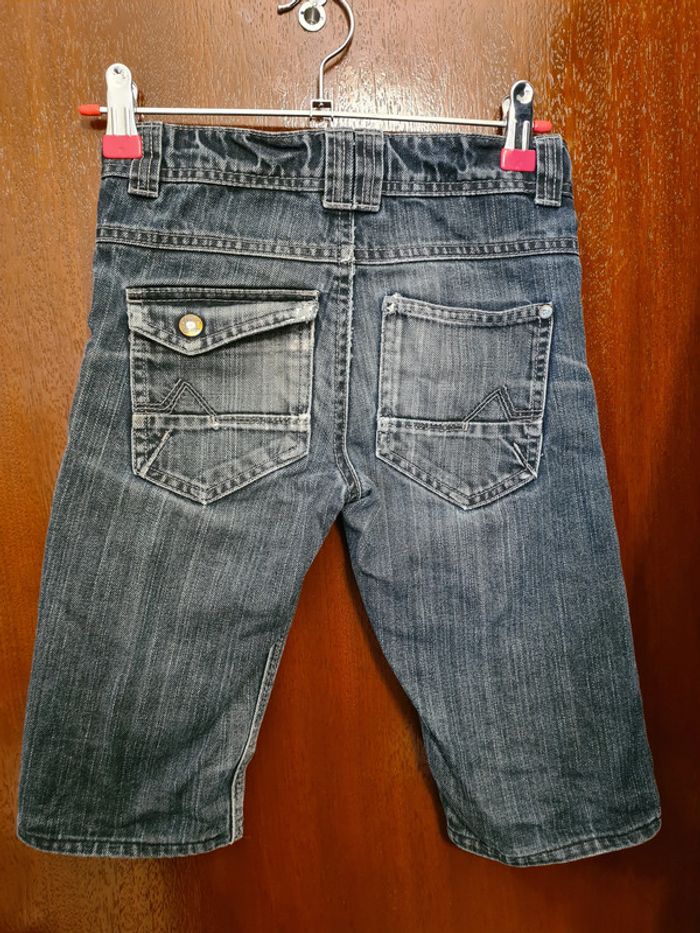 Pantacourt bermuda jean slim NKY 6 ans - photo numéro 3