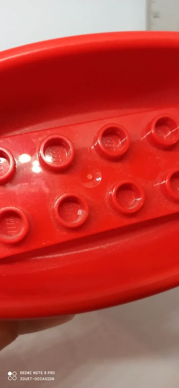 Barque rouge vintage lego duplo - photo numéro 6
