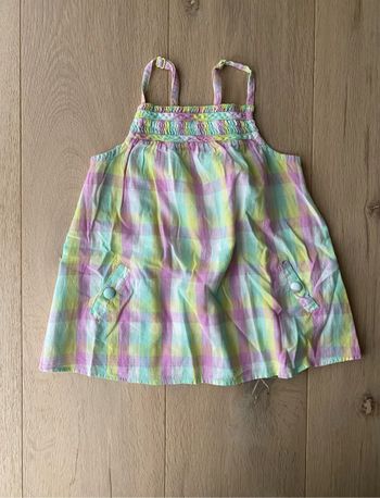 Top à carreaux Okaïdi