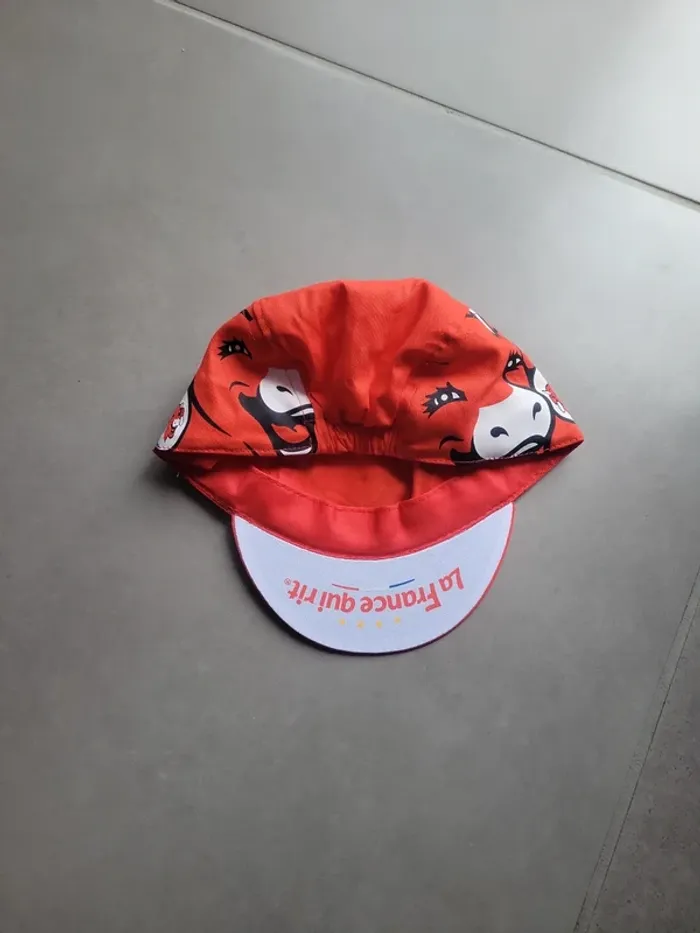 Casquette vache qui rit tour de france 2025 cyclisme - photo numéro 3
