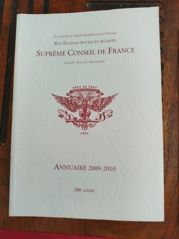 Livre suprême conseil de France