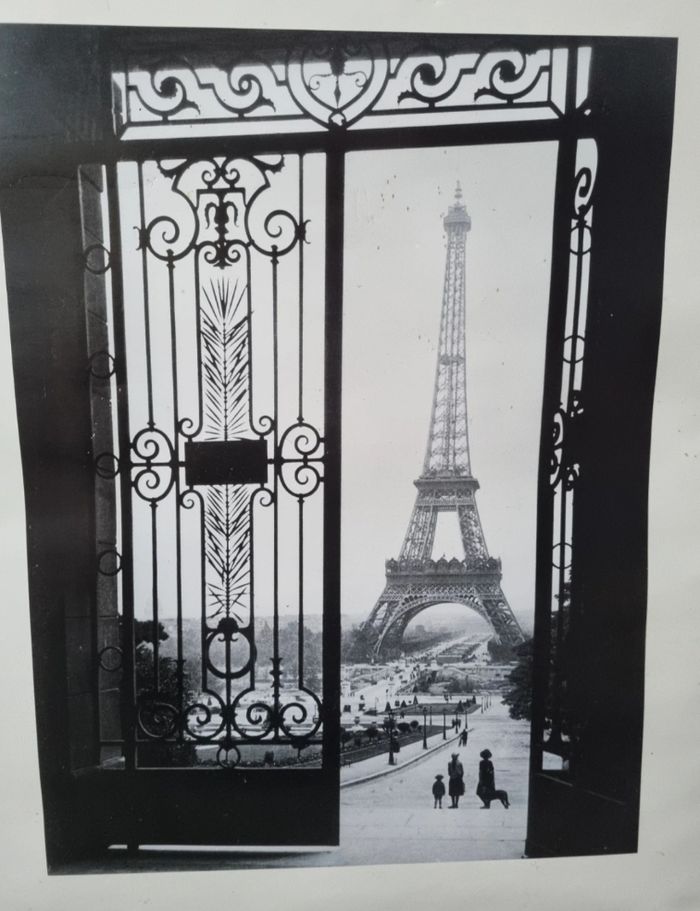 Tableau paysage de Paris vintage - photo numéro 2