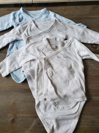 Lot 3 bodies 3 mois Tex