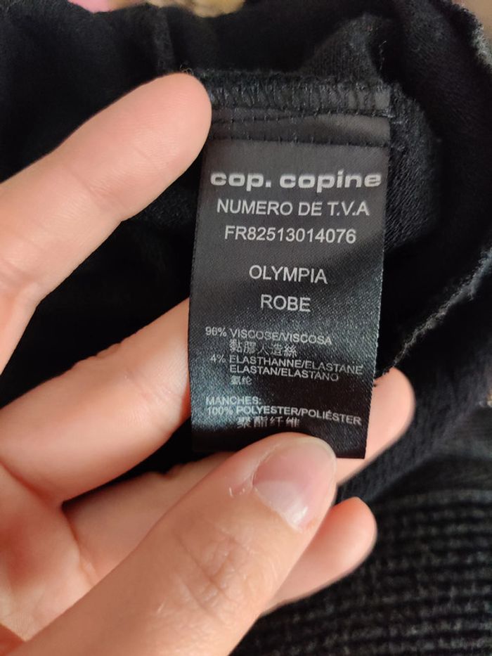 Robe noire Cop Copine Olympia 42 - photo numéro 6